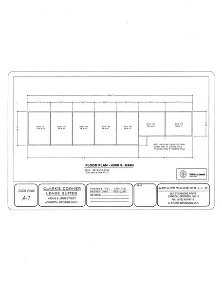 4500 S Main St, Acworth, GA à vendre - Plan de site – Image 3 sur 6