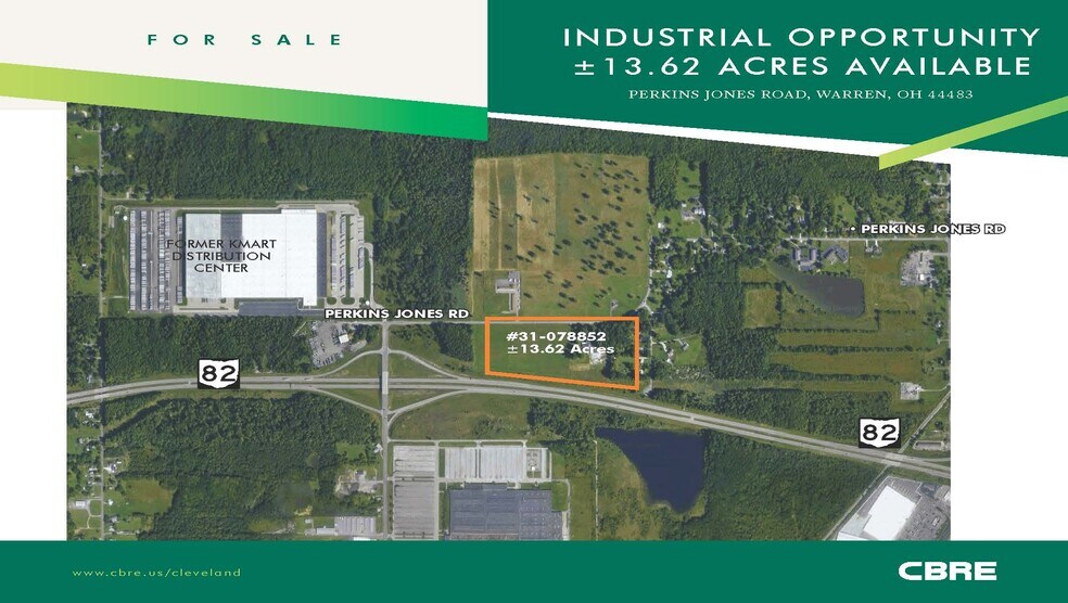 Perkins Jones Road Northeast, Warren, OH à vendre - Photo principale – Image 1 sur 1