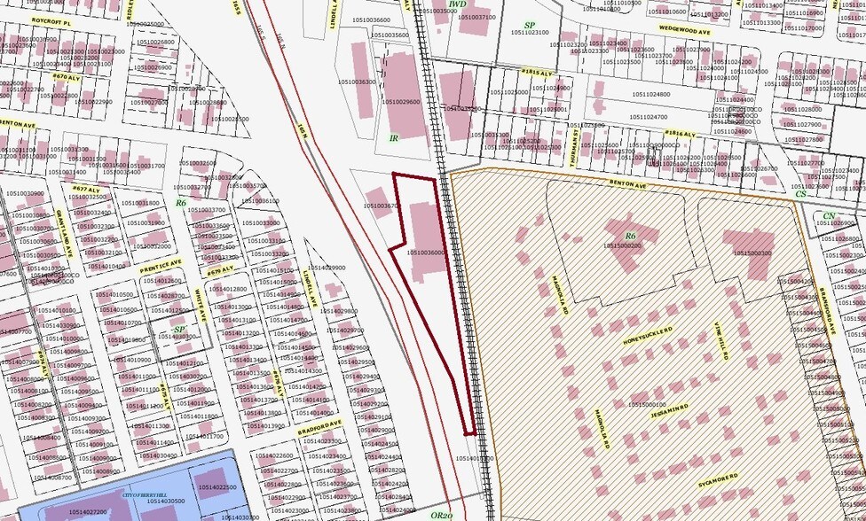 2020 Lindell Ave, Nashville, TN à louer - Plan cadastral – Image 2 sur 37