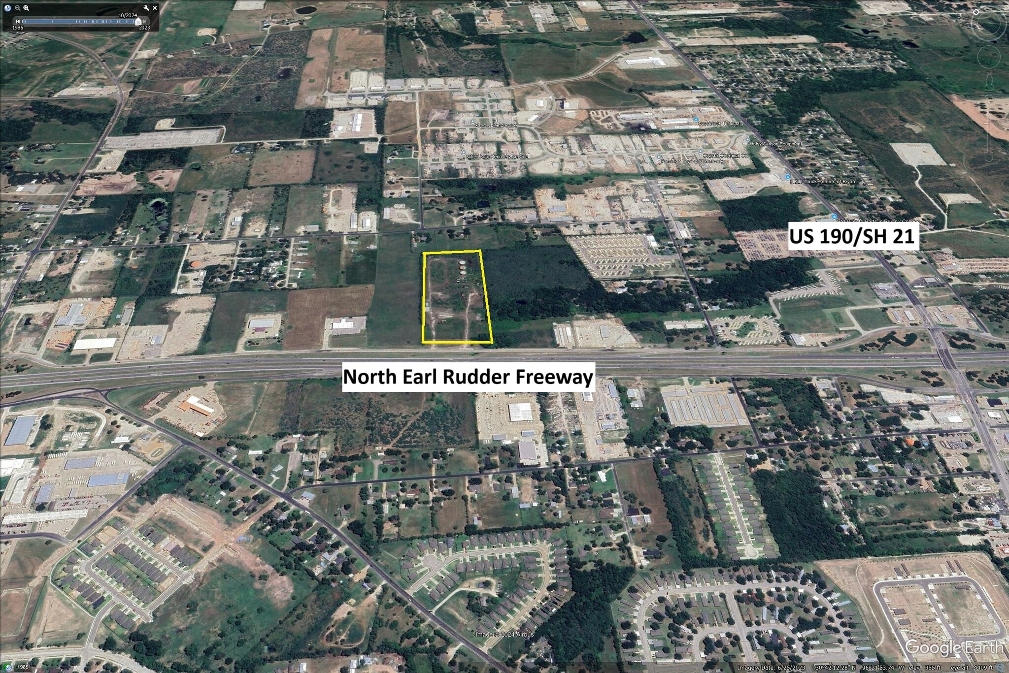 1786 North Earl Rudder Freeway Hl, Bryan, TX à vendre Aérien– Image 1 sur 3