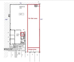 12301 NW 116th Ave, Medley, FL à louer Plan de site– Image 2 sur 5