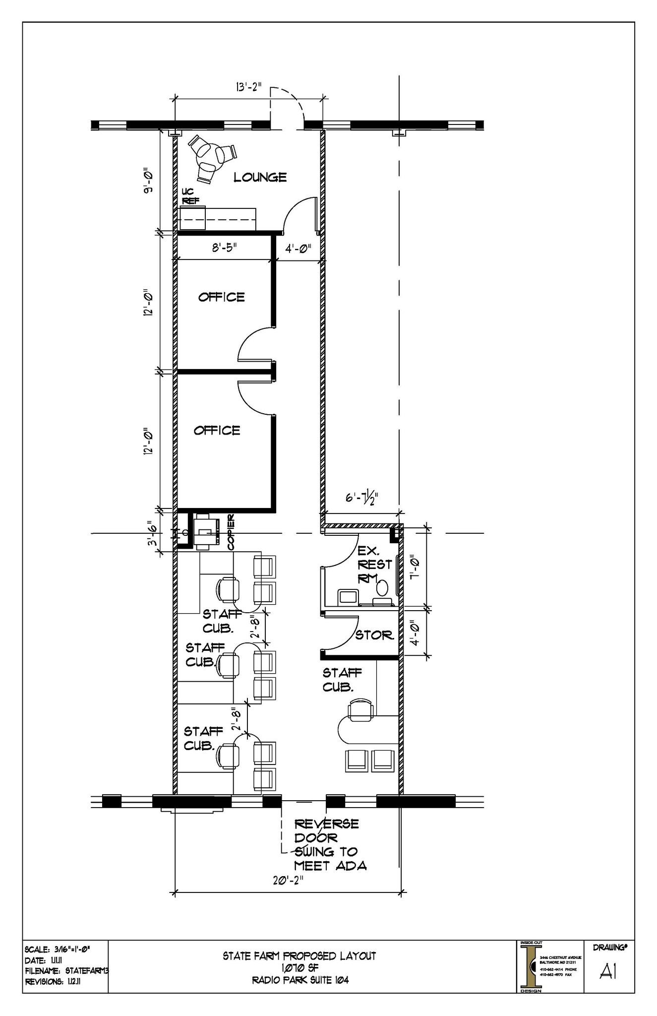 1220 E Joppa Rd, Towson, MD à louer Plan d’étage– Image 1 sur 1