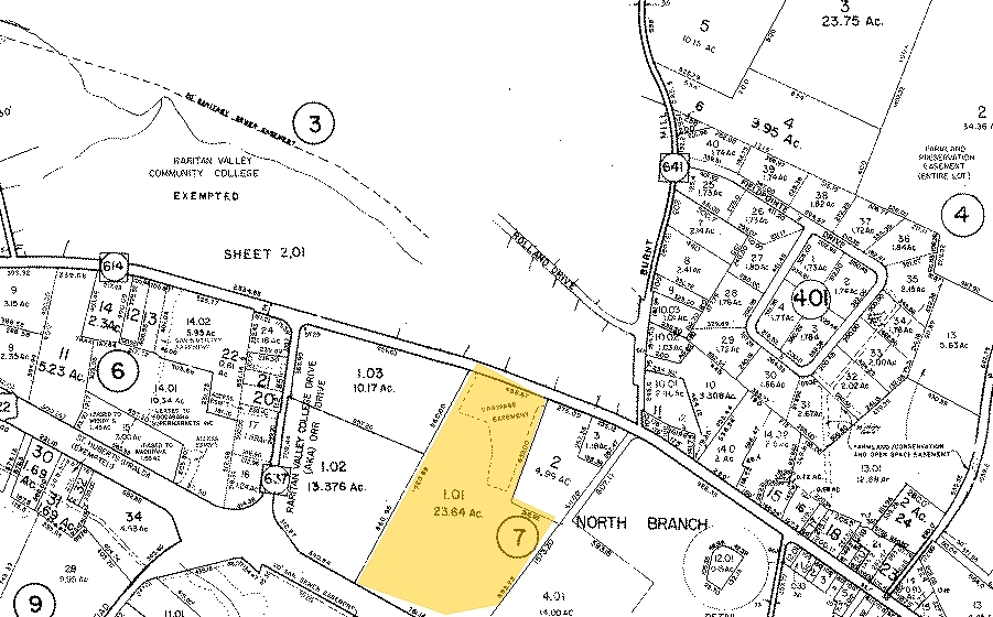 3070 Rt 22 W, Branchburg, NJ à louer - Plan cadastral – Image 2 sur 7