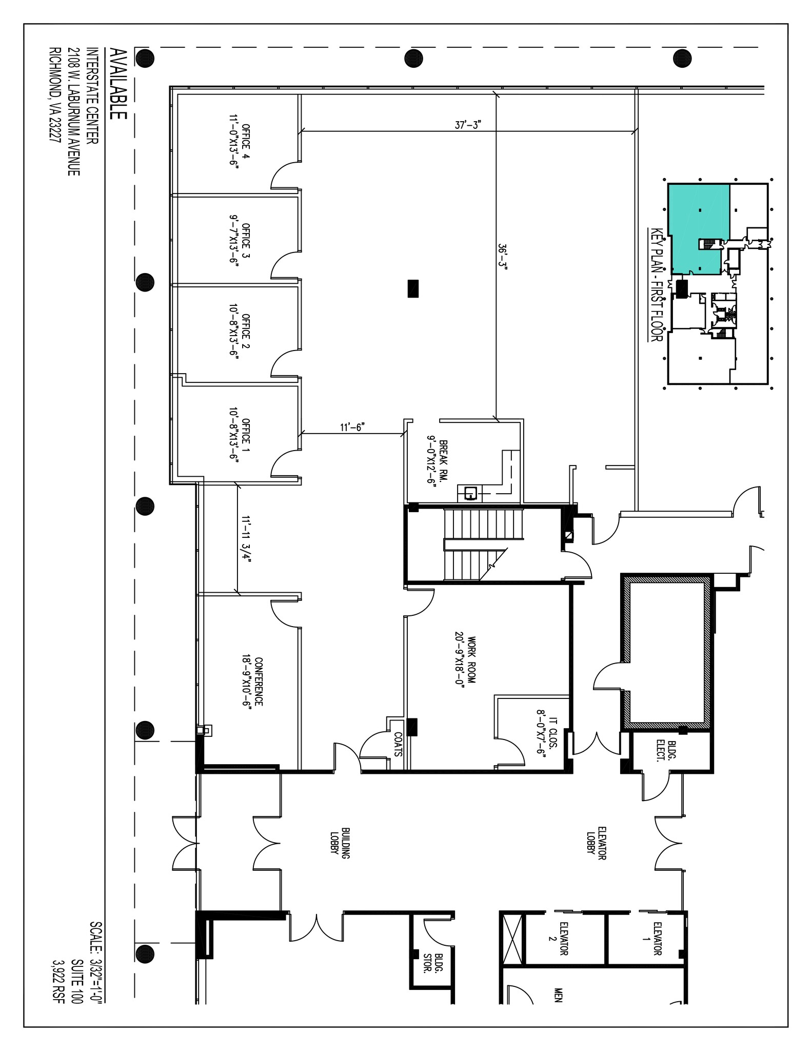 2108 W Laburnum Ave, Richmond, VA à louer Plan de site– Image 1 sur 1