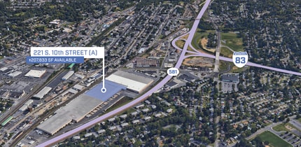 221 S 10th St, Lemoyne, PA - Vue aérienne  vue de carte