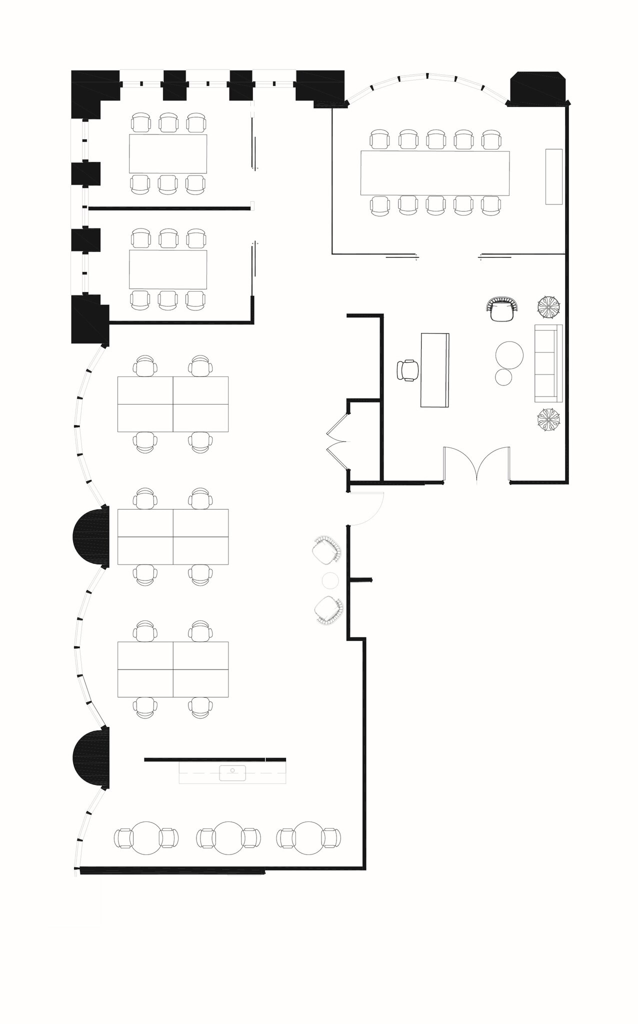 580 California St, San Francisco, CA à louer Plan d’étage– Image 1 sur 1