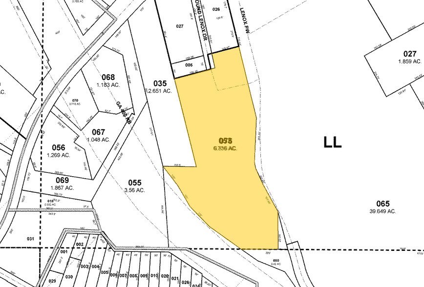 3400 Around Lenox Dr, Atlanta, GA à louer - Plan cadastral – Image 2 sur 6