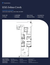 11315 Johns Creek Pky, Duluth, GA à louer Plan d’étage– Image 1 sur 1