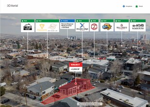 1071 Haskell St, Reno, NV - Vue aérienne  vue de carte