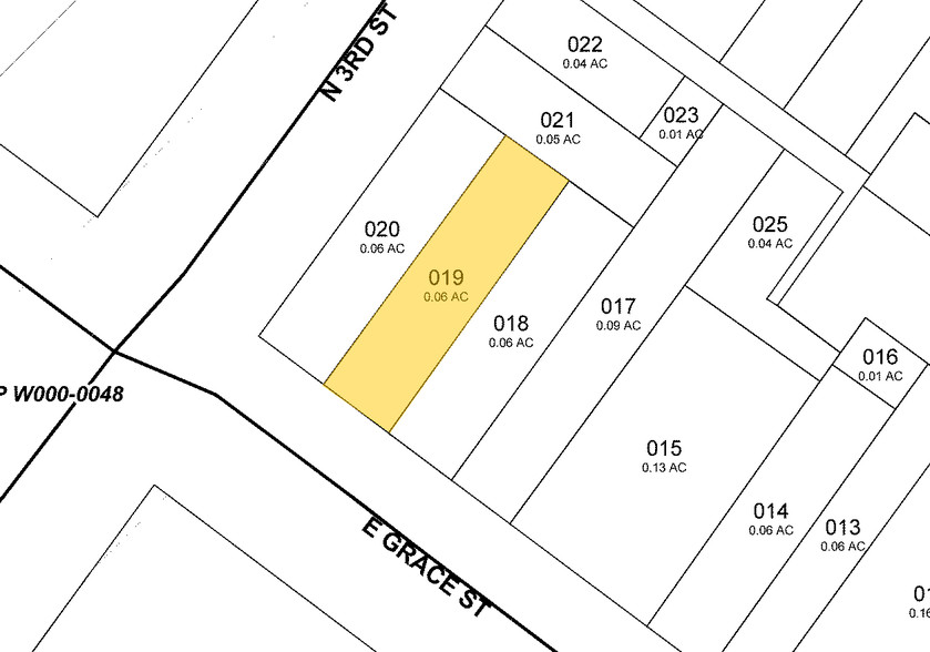 302 - 304, Richmond, VA à vendre - Plan cadastral – Image 2 sur 4