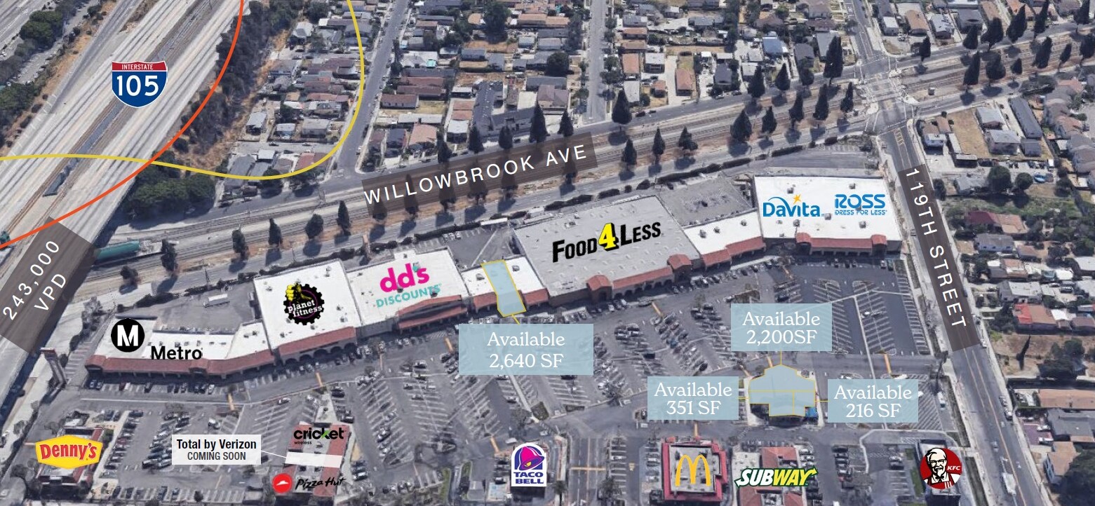 11700-11860 S Wilmington Ave, Los Angeles, CA à louer Photo principale– Image 1 sur 3