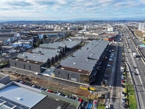 Vénissieux - Vue aérienne  vue de carte