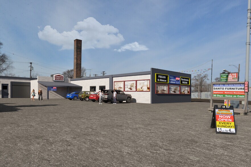 7741 Dix St, Detroit, MI à vendre - Photo principale – Image 1 sur 9