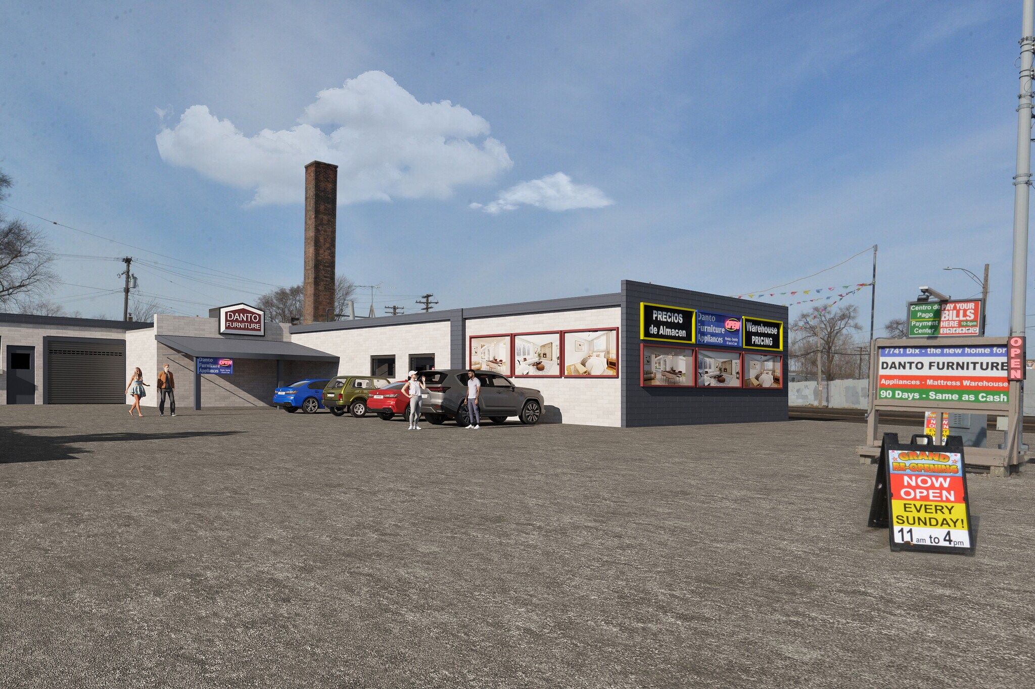 7741 Dix St, Detroit, MI à vendre Photo principale– Image 1 sur 10