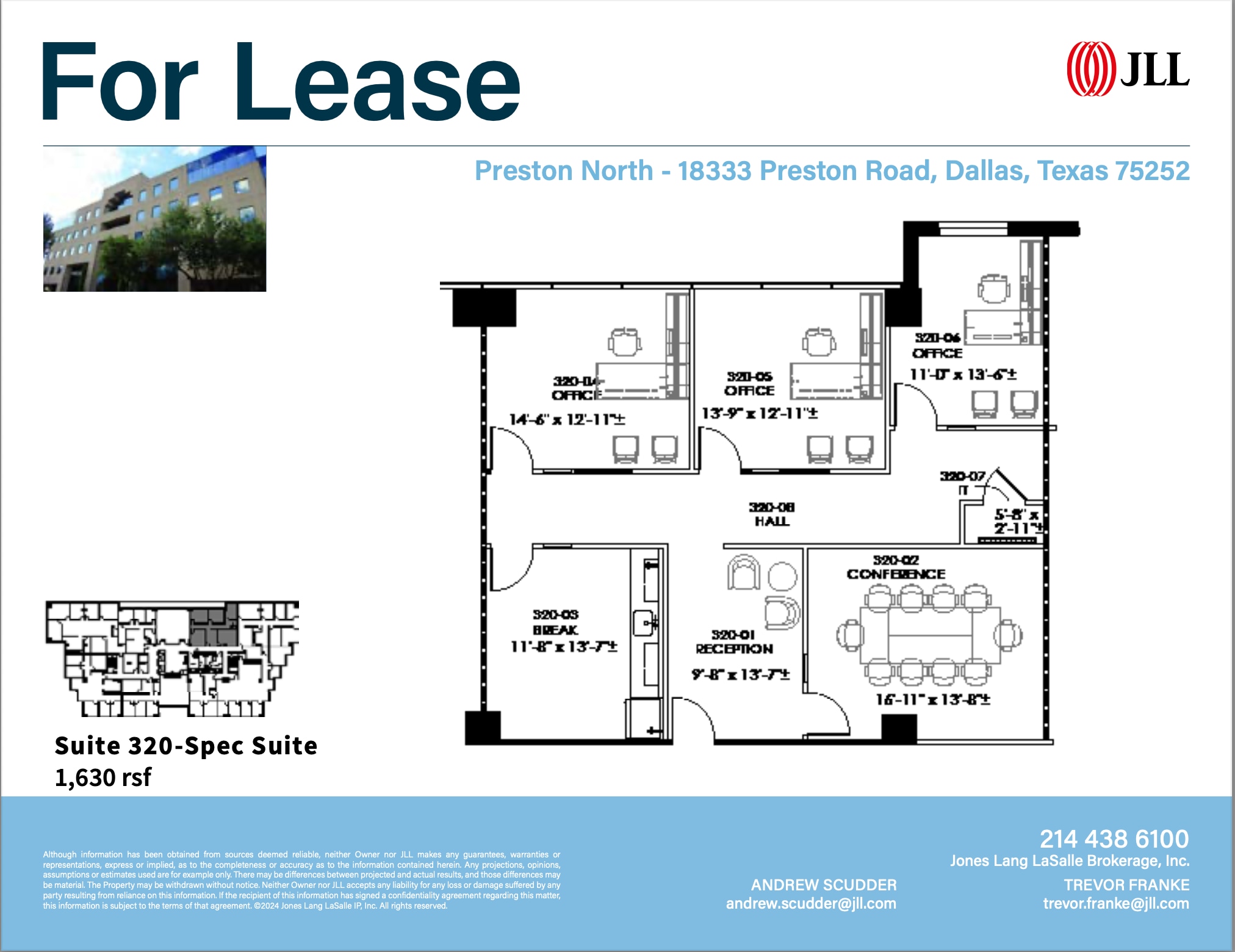 18333 Preston Rd, Dallas, TX à louer Plan d’étage– Image 1 sur 1