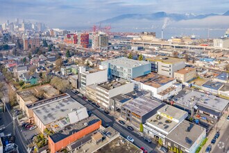 1231 Frances St, Vancouver, BC - Vue aérienne  vue de carte