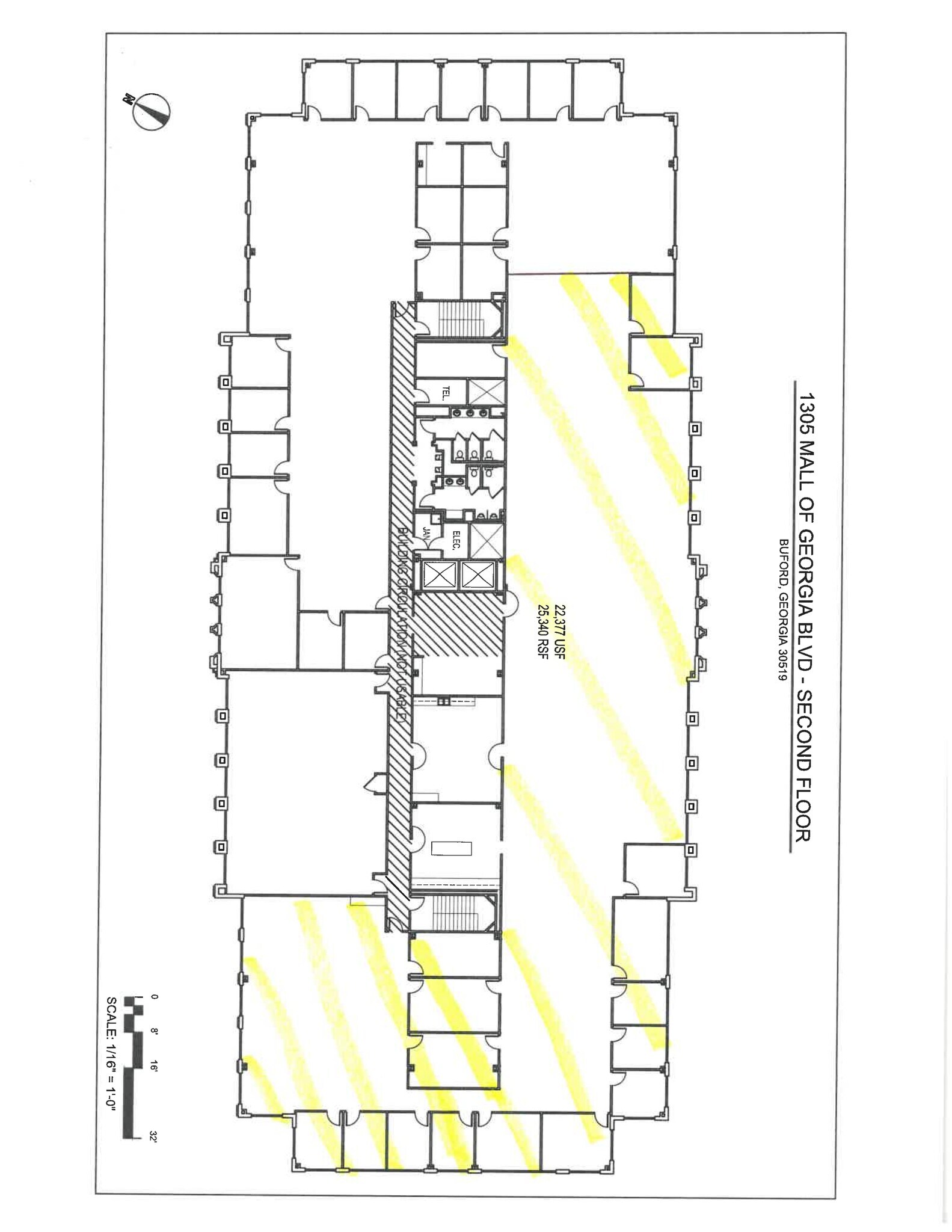 1305 Mall of Georgia Blvd, Buford, GA à louer Plan de site– Image 1 sur 1