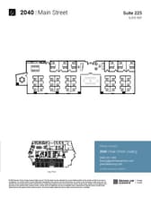2040 Main St, Irvine, CA à louer Plan d’étage– Image 1 sur 2