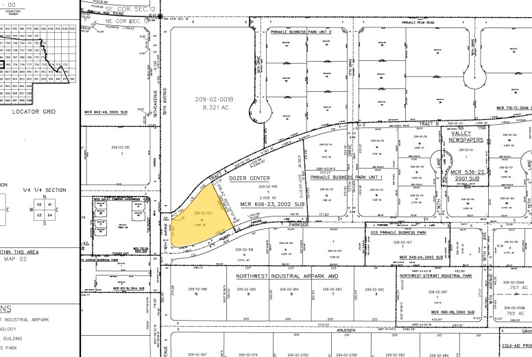 1838 W Parkside Ln, Phoenix, AZ à vendre - Plan cadastral – Image 3 sur 17