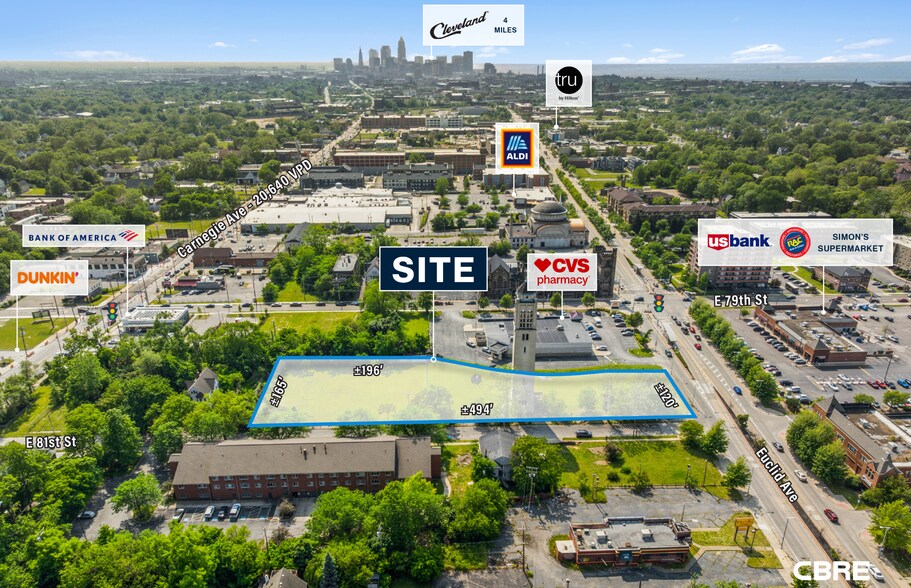 2050 E 81st St, Cleveland, OH à vendre - Aérien – Image 2 sur 5