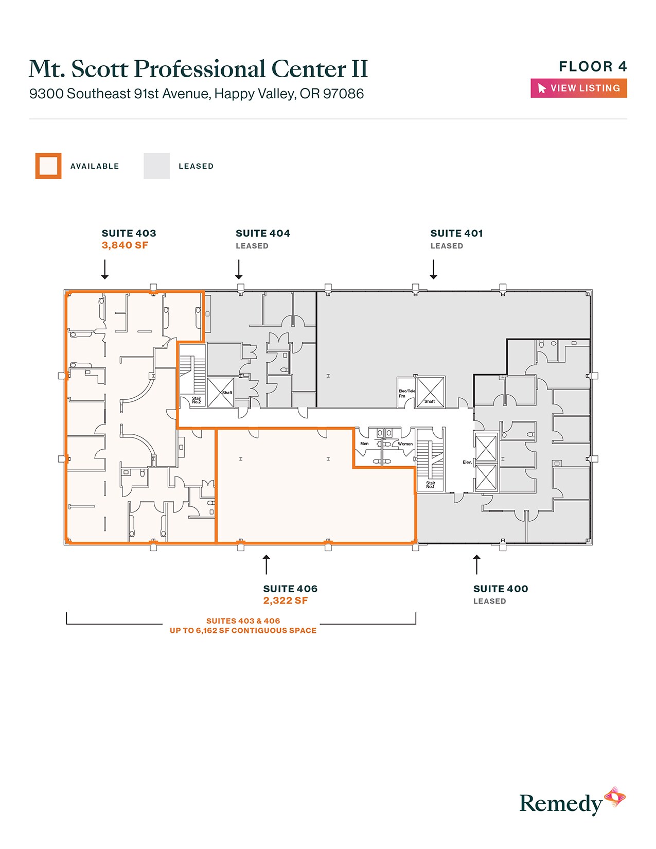 9300 SE 91st Ave, Happy Valley, OR à louer Plan d’étage– Image 1 sur 1