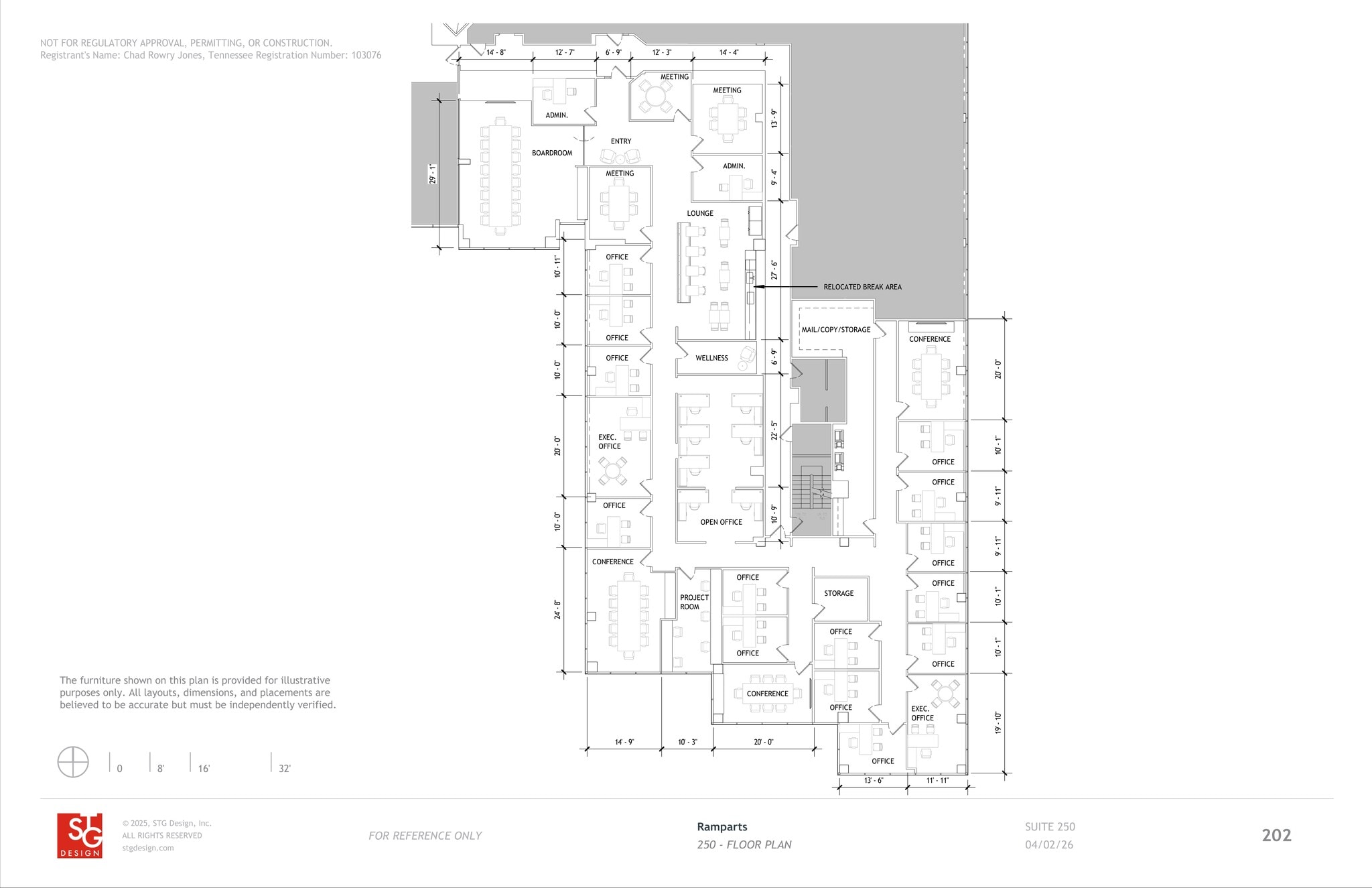 155 Franklin Rd, Brentwood, TN à louer Plan de site– Image 1 sur 1