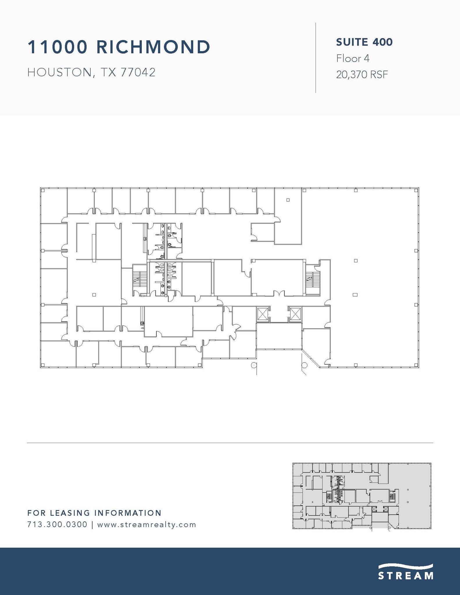 11000 Richmond Ave, Houston, TX à louer Plan d’étage– Image 1 sur 1