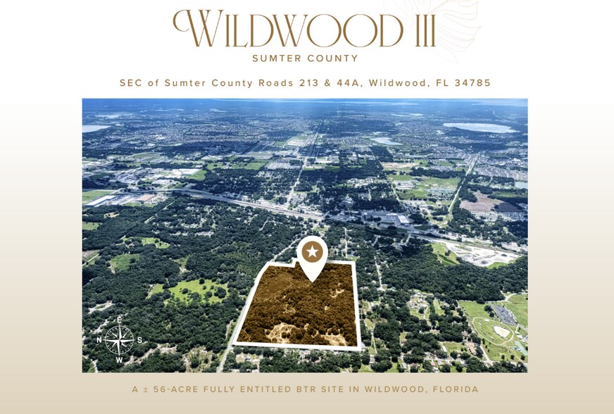 SEC CR 213 & CR 44a, Wildwood, FL à vendre - Photo de l’immeuble – Image 2 sur 14