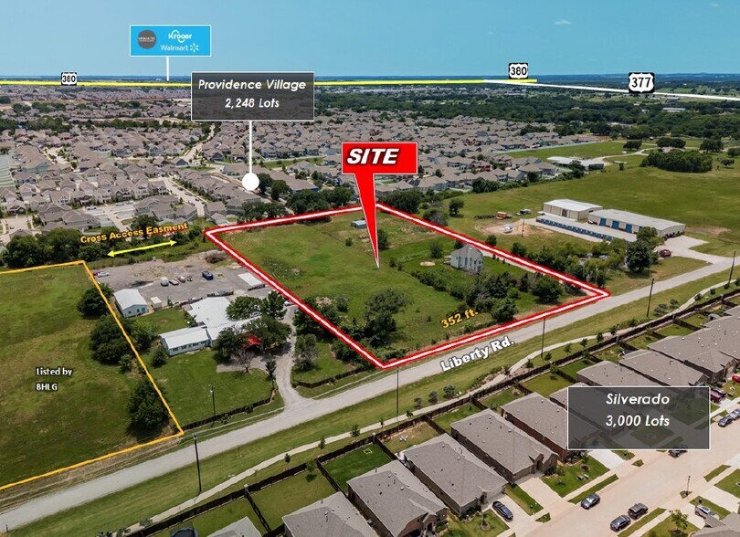9988 Liberty Road, Aubrey, TX à vendre - Photo de l’immeuble – Image 2 sur 5