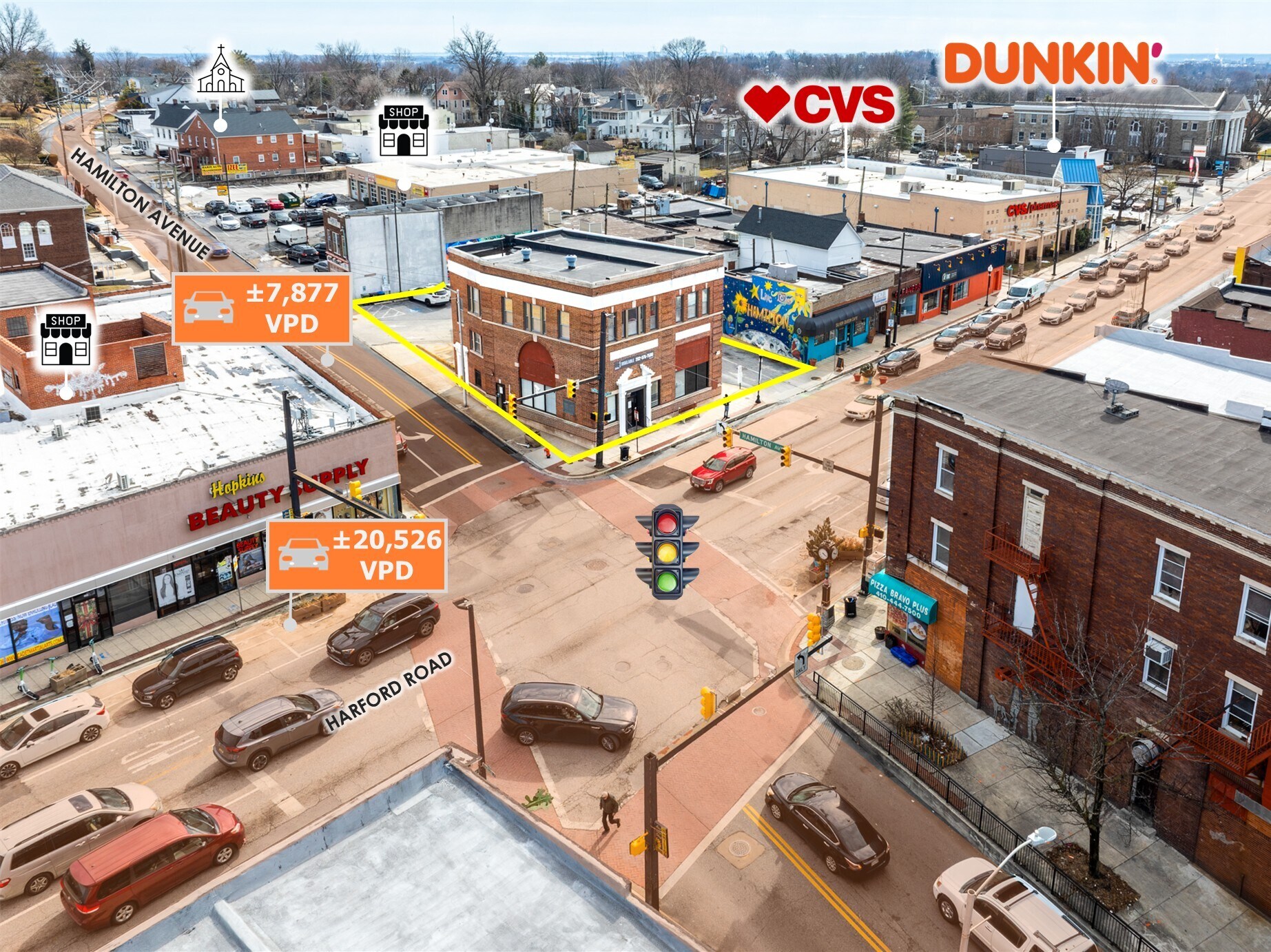 5433-5439 Harford Rd, Baltimore, MD à vendre Photo principale– Image 1 sur 11