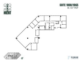 12221 Merit Dr, Dallas, TX à louer Plan d’étage– Image 1 sur 1