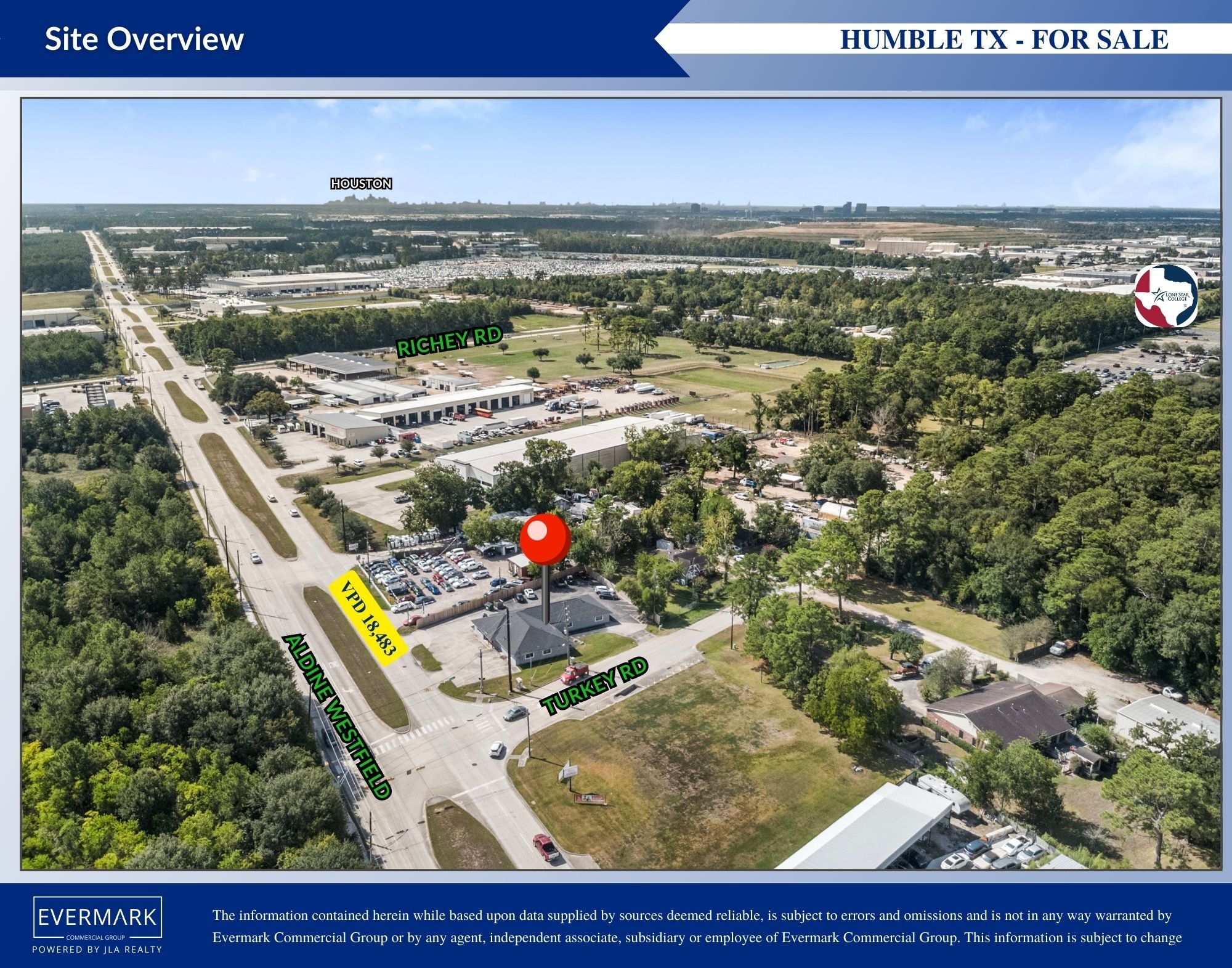20103 Aldine Westfield Rd, Humble, TX à vendre Aérien– Image 1 sur 26