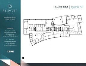 3000 Bayport Dr, Tampa, FL à louer Plan d’étage– Image 1 sur 1