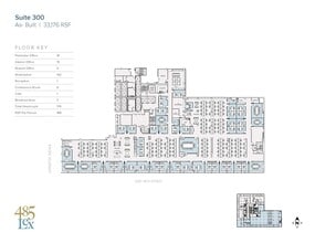 485 Lexington Ave, New York, NY à louer Plan d’étage– Image 2 sur 2