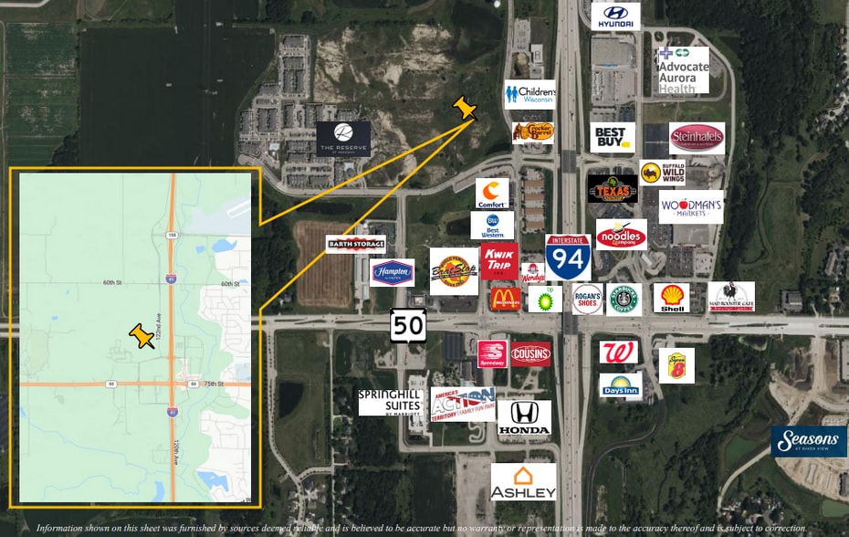 71st Street and 122nd Avenue, Kenosha, WI à vendre - Aérien – Image 2 sur 2