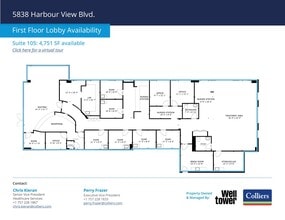 5838 Harbour View Blvd, Suffolk, VA à louer Plan d’étage– Image 1 sur 1