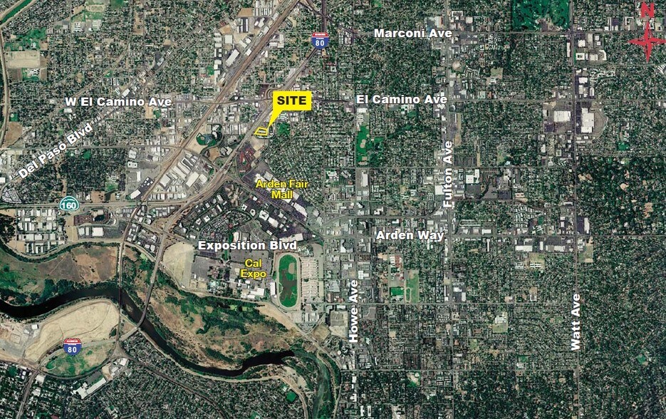 1600 Sacramento Inn Way, Sacramento, CA à louer - Aérien – Image 3 sur 14
