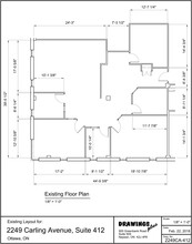 2249 Carling Ave, Ottawa, ON à louer Plan d’étage– Image 1 sur 2