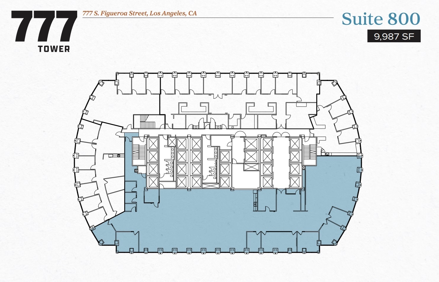 777 S Figueroa St, Los Angeles, CA à louer Plan d’étage– Image 1 sur 1