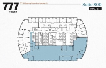 777 S Figueroa St, Los Angeles, CA à louer Plan d’étage– Image 1 sur 1