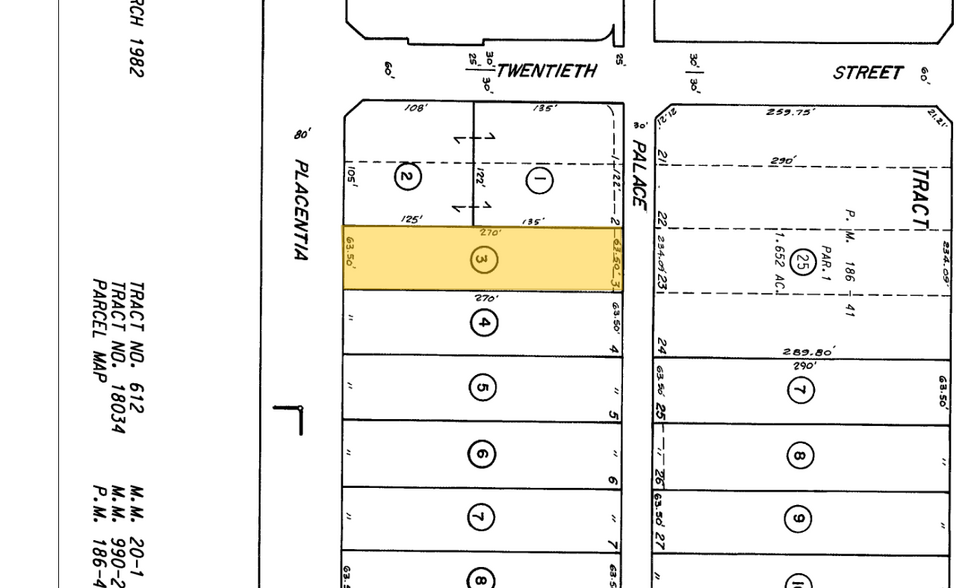 1984 Placentia Ave, Costa Mesa, CA à vendre - Plan cadastral – Image 2 sur 17