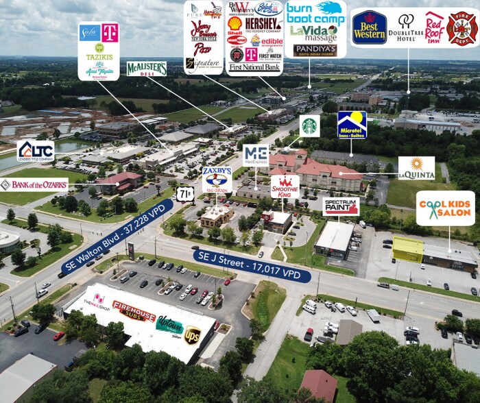 3406-4 SE J St, Bentonville, AR à louer - Photo de l’immeuble – Image 3 sur 11