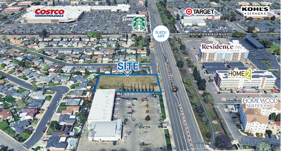 2604 N Clovis Ave, Clovis, CA à louer - Photo de l’immeuble – Image 2 sur 2