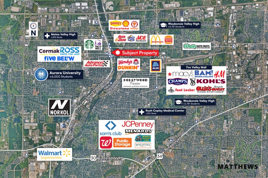 849 N Lake St, Aurora, IL à vendre - Photo de l’immeuble – Image 3 sur 3