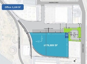 727 Kennedy St, Oakland, CA à louer Plan d’étage– Image 1 sur 1