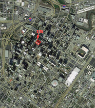 811 Louisiana St, Houston, TX - VUE AÉRIENNE  vue de carte