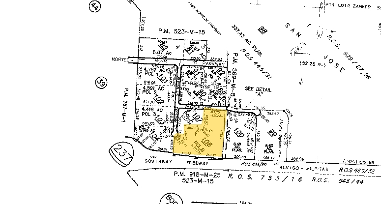 120-128 Baytech Dr, San Jose, CA à louer - Plan cadastral – Image 2 sur 12