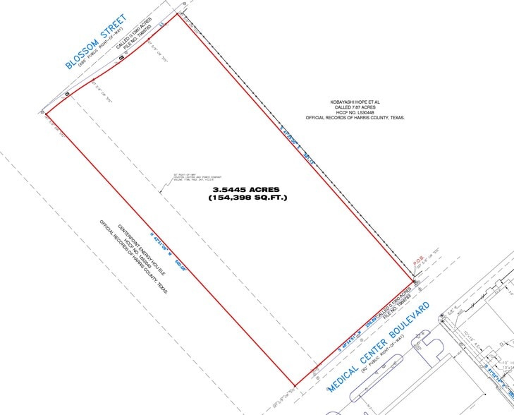 0 Medical Center Boulevard, Webster, TX à vendre - Plan de site – Image 3 sur 3
