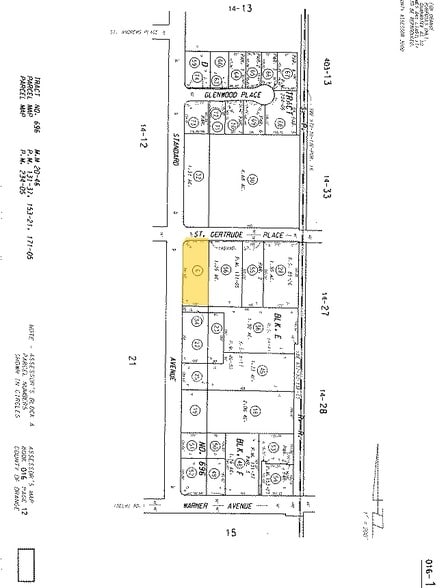 2101 S Standard Ave, Santa Ana, CA à louer - Plan cadastral – Image 3 sur 7