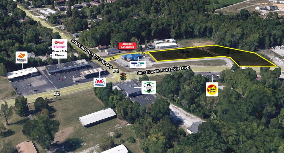 1691-1711 E Ohio Pike, Amelia, OH à vendre - Photo de l’immeuble – Image 1 sur 3